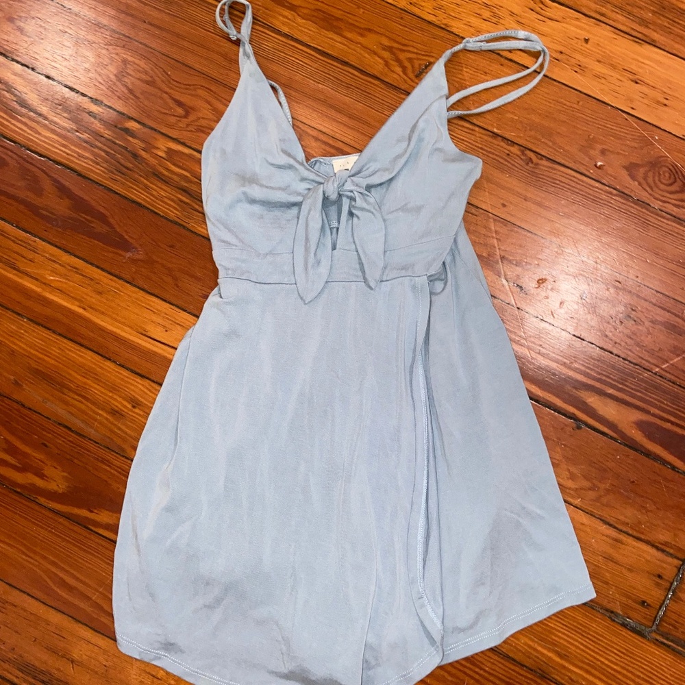 Blue LA Hearts Romper